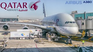 Qatar Airways A380  Doha  Bangkok  Trip Report [upl. by Koren100]