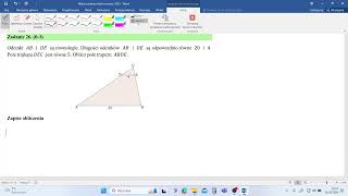 Matura próbna z matematyki Kielce marzec 2023 zadanie 26 [upl. by Dinny]
