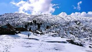 Fresh snowfall in Kashmir  winter and kashmir [upl. by Beverlee877]