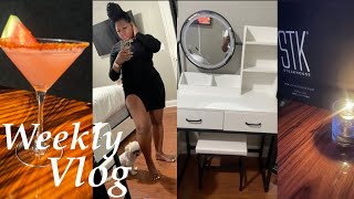 VLOG DID I GET SCAMMED  IM IN MY DIY ERA  NEW MAKEUP VANITY  STK STEAKHOUSE DC [upl. by Badr928]