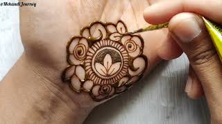 Beautiful Modern Style Mehndi Design  Easy Stylish Mehndi Design  Mehndi ka Design  Mehendi 2024 [upl. by Dinse835]