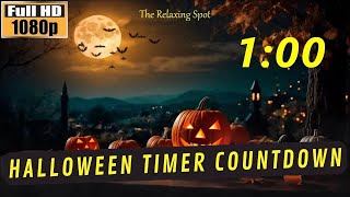 1 Minute Spooky Timer Get Ready for Halloween Fun with a 60Second Countdown 🎃👻 [upl. by Fabriane]