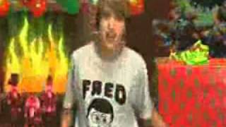 Fred Figglehorn  Christmas Cash  Real Voice Music Video [upl. by Burch]