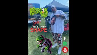 REPLICON LIVE 7524  special guest SHAPE plus TRUMP  EMINEM  GOTJ NEWS tons of new music amp more [upl. by Ahsasal]