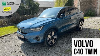 ESSAI  Volvo C40  Une semaine au volant de la version Coupé du XC40 100 électrique [upl. by Robson]