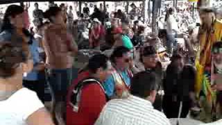 Singing at Oglala Lakota Nation Pow Wow [upl. by Reibaj]