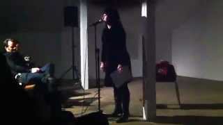 Lydia Lunch Spoken Word Berlin March 15 2012 [upl. by Karlin]