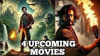 SHAHRUKH KHAN NEXT 4 UPCOMING MOVIES UPDATE [upl. by Cinimod]