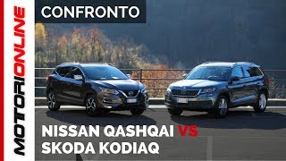 Nissan Qashqai vs Skoda Kodiaq  Auto a confronto [upl. by Lleihsad]