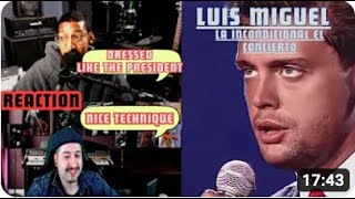 Luis Miguel La Incondicional El Concierto REACTION [upl. by Atilrak]