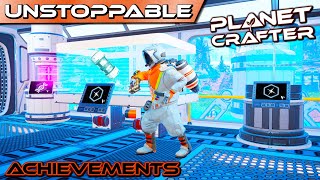 Planet Crafter  Achievements 🌍 Unstoppable • Craft 1000 items [upl. by Mike]