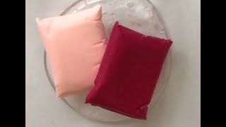 Clay Slime Mixing  Satisfying Slime ASMR [upl. by Eanyl]