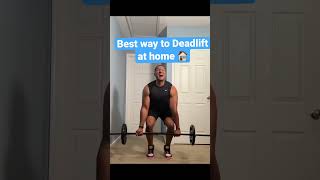 Best way to deadlift at home shorts [upl. by Fleisher]