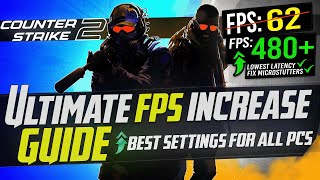 🔧 CS2 Dramatically increase performance  FPS with any setup Counter Strike 2 FPS FULL GAME 📈✅ [upl. by Chiang]