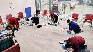 Canadian Red Cross first aid CPR and AED training certification [upl. by Aikemet]