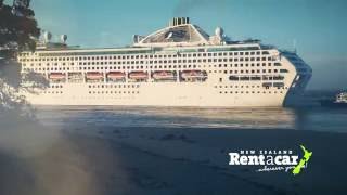 Port Of Tauranga Cruise Ship With NZ Rent A Car Tauranga [upl. by Pelagia]