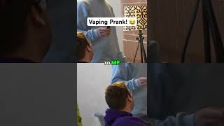 Vaping Prank Lofe foryou funny trending viral lofe parnk vaping viralvideo [upl. by Anjela]