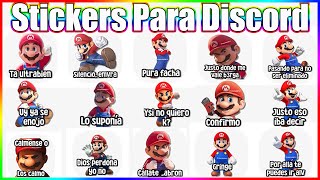 Descarga Sticker Para Discord [upl. by Dahlstrom516]