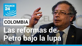 La polarización en Colombia crece de la mano de las propuestas de reformas de Petro • FRANCE 24 [upl. by Auliffe]