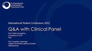 International Patient Conference 2022  Question and Answer CEST [upl. by Jacqueline156]