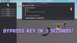 BACK FLUXUS KEY BYPASS IN 3 SECONDS 🔥 SNEAK PEAK AT THE END [upl. by Farlie806]