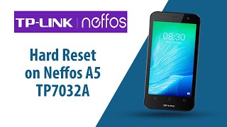 How to Hard Reset on Neffos A5 TP7032A [upl. by Artina]