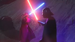 Darth Vader vs ObiWan Kenobi Round 1 4K HDR  ObiWan Kenobi Feature Supercut [upl. by Almeida]