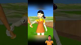 Scary Teacher 3D vs Squid Game Saw Wood Bridge Miss T vs 2 Neighbor Loser shorts [upl. by Kcim]