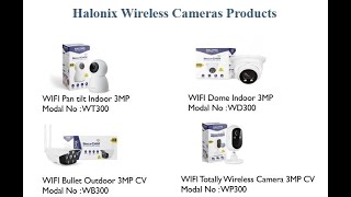 Halonix CCTV Products Information with Mobile Registration amp Installation technocares [upl. by Yffat]