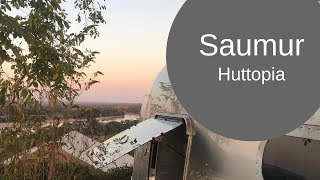 Huttopia Saumur and a STUNNING drive through rural France CC [upl. by Eiznekcam]