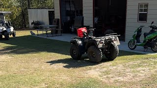 Atv moped ride [upl. by Ihcehcu]