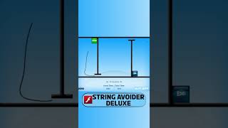 String Avoider Deluxe  Game of the Day gaming flashgames [upl. by Yellas895]