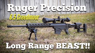 Ruger Precision Rifle 65 Creedmoor  A Long Range BEAST [upl. by Adnamor]