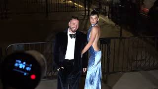 CFDA Awards paparazzi celebrities steps Natural History Museum October 27 2024 [upl. by Ardnassac]