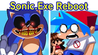 Friday Night Funkin VS SonicEXE Reboot  Funk Hill Zone FNF Mod BFGF [upl. by Eiffub473]