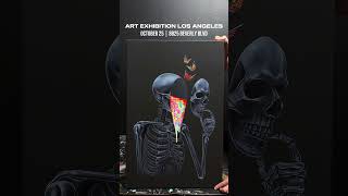 Art Exhibition in Los Angeles art painting [upl. by Wasson]