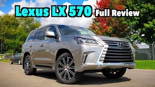 2019 Lexus LX 570 FULL REVIEW  100K Extreme Luxury On or OffRoad [upl. by Care21]