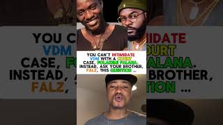 VDM vs Folarin Falana aka Falz and Folakemi Falana [upl. by Namyac]