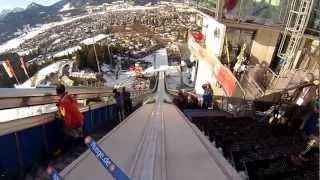 GoPro Sprung 4SchanzenTournee Oberstdorf Florian Horst [upl. by Zildjian]