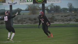 Highlights Fruitland opens 4A state playoffs with 4713 win over Teton [upl. by Slerahc]