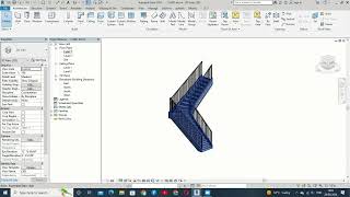 PLACING amp MODIFYING LSHAPEWINDER STAIR IN REVIT ARCHITECTURE [upl. by Kassi697]