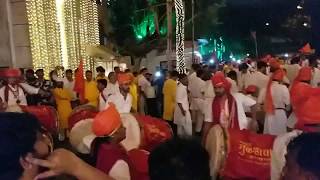 MUKESH AMBANIS GANPATI VISARJAN 2017 ANTILIA CHA RAJA VISARJAN [upl. by Stephine]