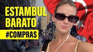 🤑 Comprar barato en Estambul 🇹🇷 I Ropa recuerdos souvenir I Eminönü 2024 [upl. by Valente]