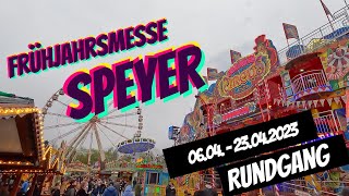 Frühjahrsmesse 2023  Speyer  Rundgang [upl. by Odette325]