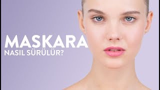 Maskara nasıl sürülür [upl. by Yenduhc]