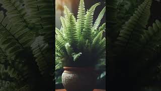 Boston Fern Nephrolepis exaltata [upl. by Eedahs]