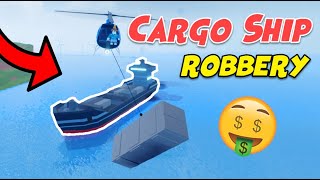 Jailbreak CARGOSHIP ROBBERY NEW HELICOPTER The Little Bird [upl. by Younglove124]