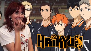 THE PRELIMINARIES BEGIN  Haikyuu Season 1 Episode 15 Reaction [upl. by Halak948]