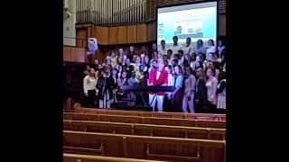 Anderkant die Ewigheid Emile Minnie with Overberg High School choir [upl. by Auqined]