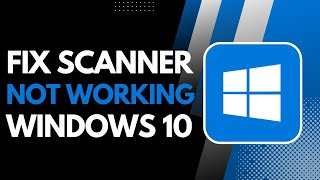 How to Fix Scanner Not Working in Windows 10 [upl. by Nuajed]